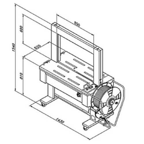 Strapping Machine: WMI 70 - Image 5