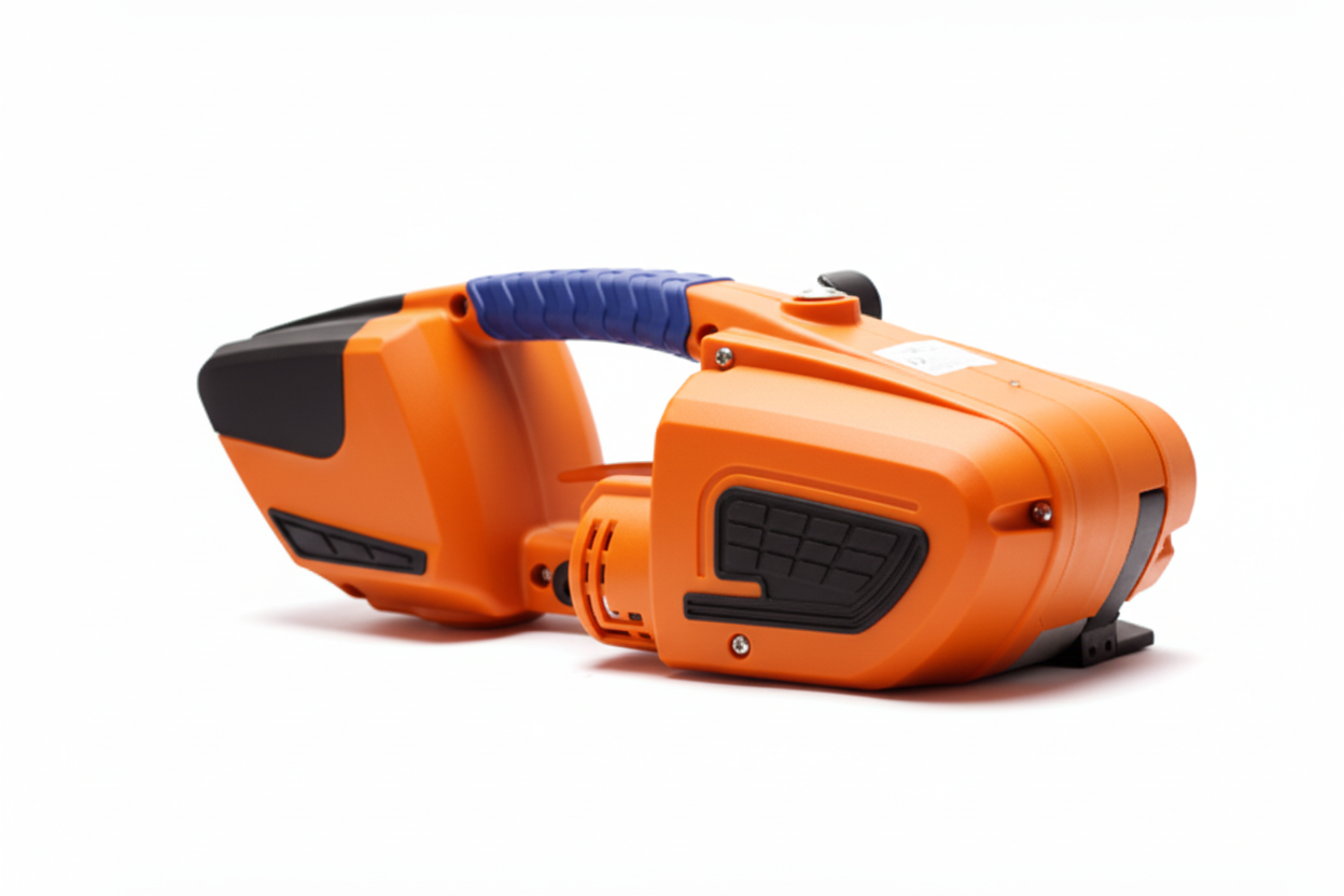 BATTERY POWERED STRAPPING TOOL FOR PET AND PP STRAP - WM 61 CDJ