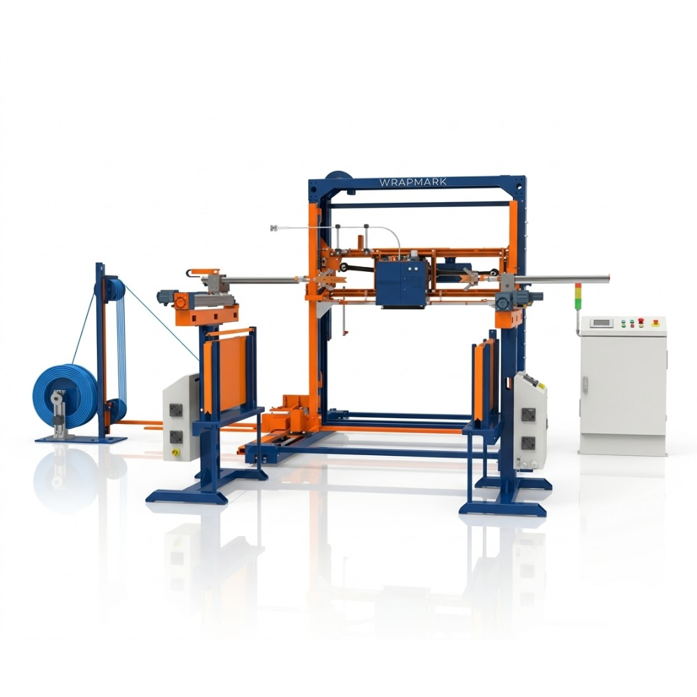 Piercing-Type Corner Protector Top Strapping Machine: WMT A-001