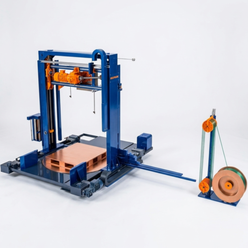 Wrapping and Tape-Applying Machine - WMW001